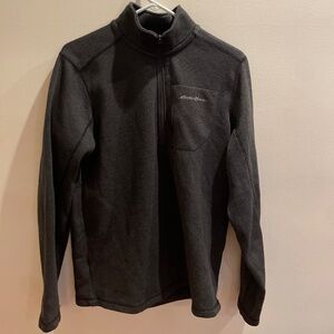 Grey Eddie Bauer Quarter Zip